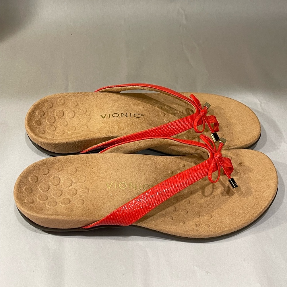 Vionic Bella Sandals Red